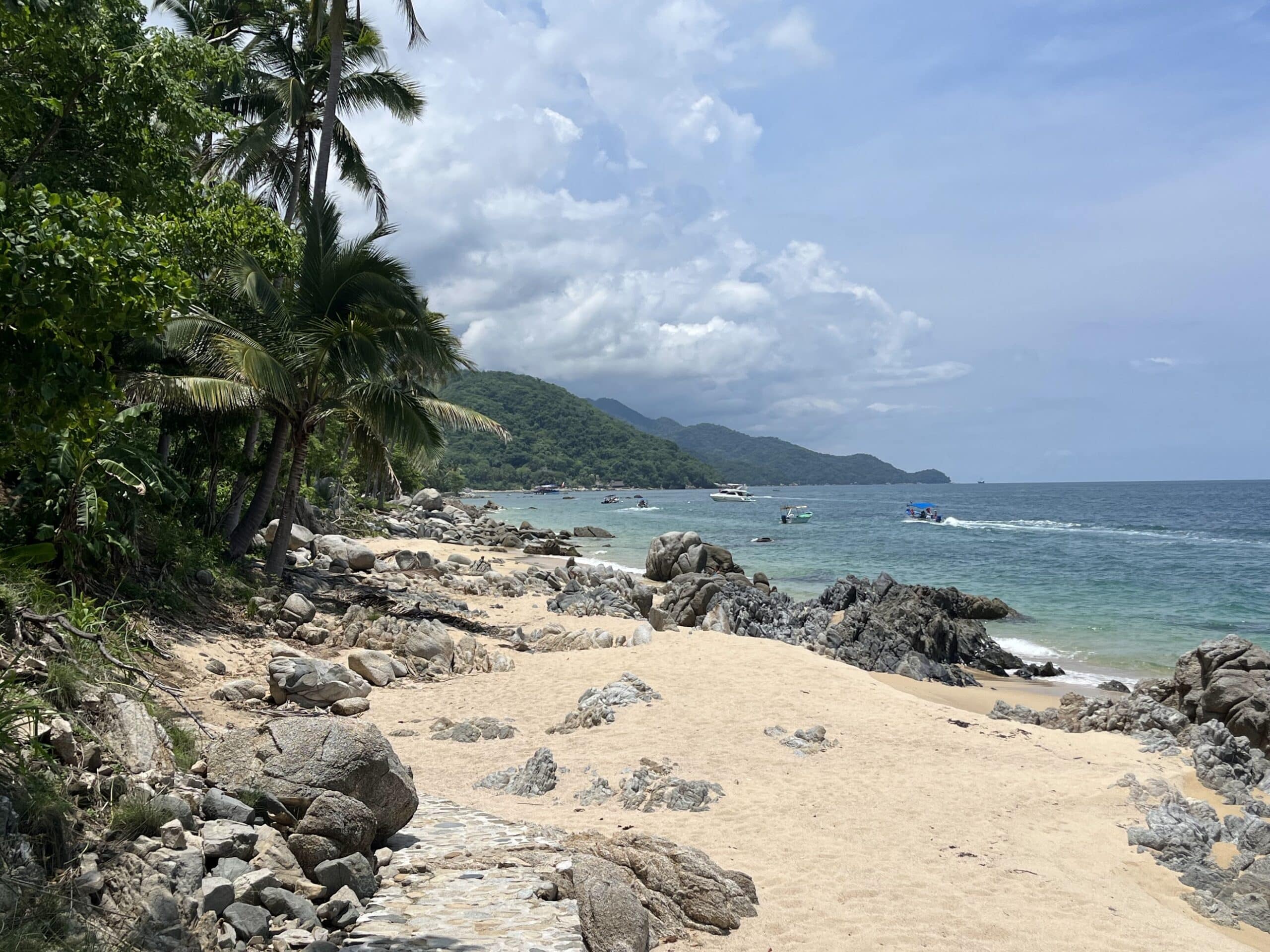 Relaxed-Beach-Lonely-Place-Ideal-For-Breaks-Mexico-Puerta-Vallarta